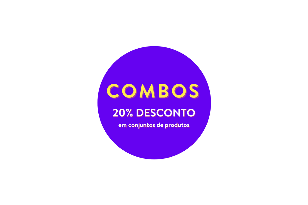 COMBOS 20% de desconto nos conjuntos