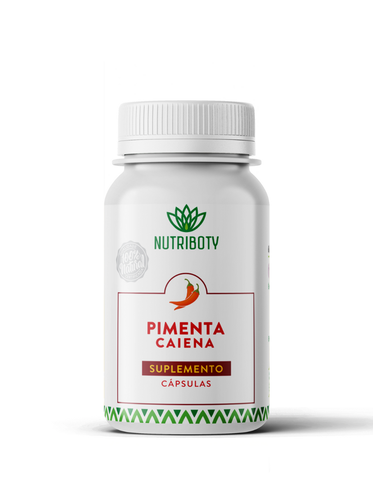 Se queres usufruir dos benefícios da pimenta caiena mas sem o sabor picante, o Suplemento Pimenta Caiena da Nutriboty é a escolha perfeita! Ajuda a tratar a síndrome do intestino irritável ao reduzir a dor abdominal e a sensação de inchaço, alivia dores crónicas, apresenta ação anti-inflamatória e favorece a perda de peso, diminuindo a gordura corporal.