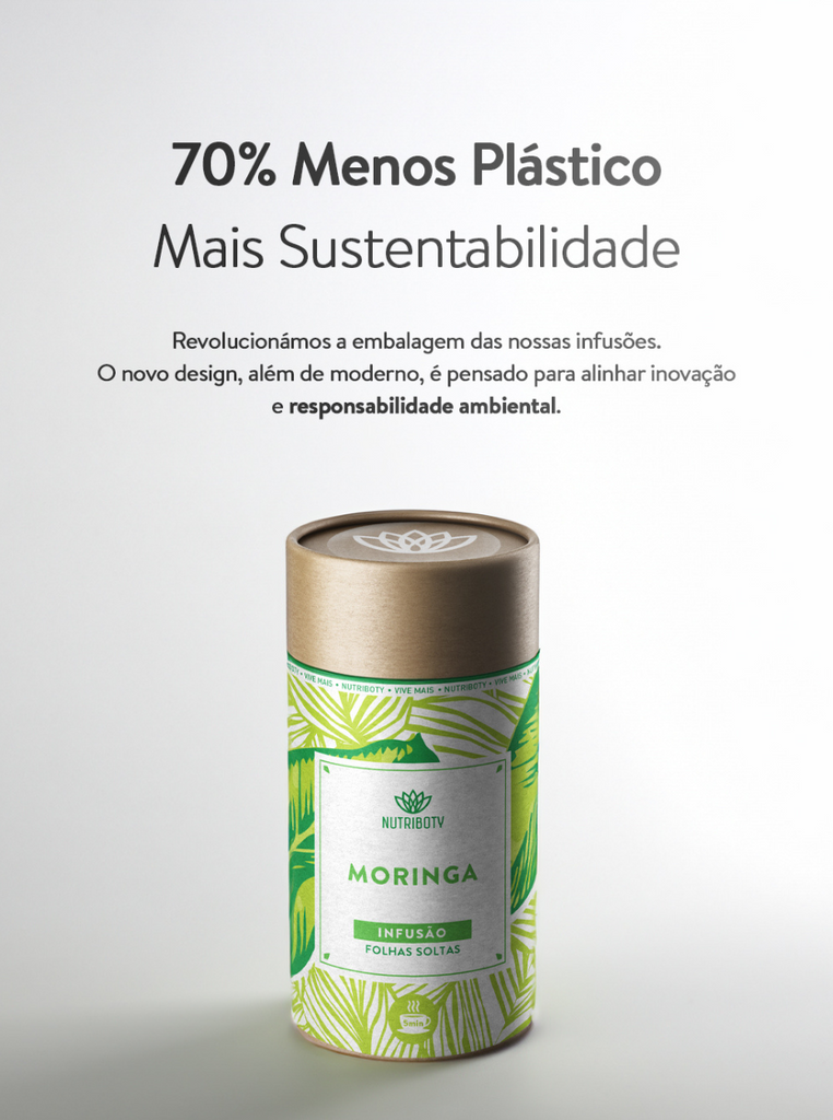 Não é por acaso! A Super Infusão de Folhas de Moringa da Nutriboty é uma excelente fonte de antioxidantes, que ajudam a atrasar o envelhecimento e conferem motivação, clareza e foco (adeus névoa mental!).
Também é excelente para fortalecer o sistema imunitário, promover noites mais tranquilas, proteger o fígado e perder peso.