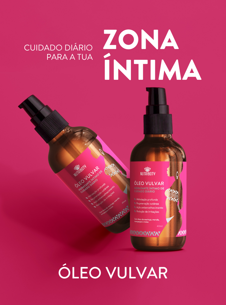 Óleo vulvar zona íntima feminina Modo de utilização: Aplica depois do banho, com a pele limpa e seca. Coloca 2 a 3 gotas na ponta dos dedos e espalha suavemente na região externa da vulva, sem necessidade de enxaguar. Pode ser utilizado diariamente ou sempre que necessário para uma hidratação extra. Uso externo: Este produto não é um lubrificante sexual.
Cuidados a ter: Faz um teste antes do uso e suspende em caso de irritação. Usa após a limpeza da região com produtos de pH adequado.