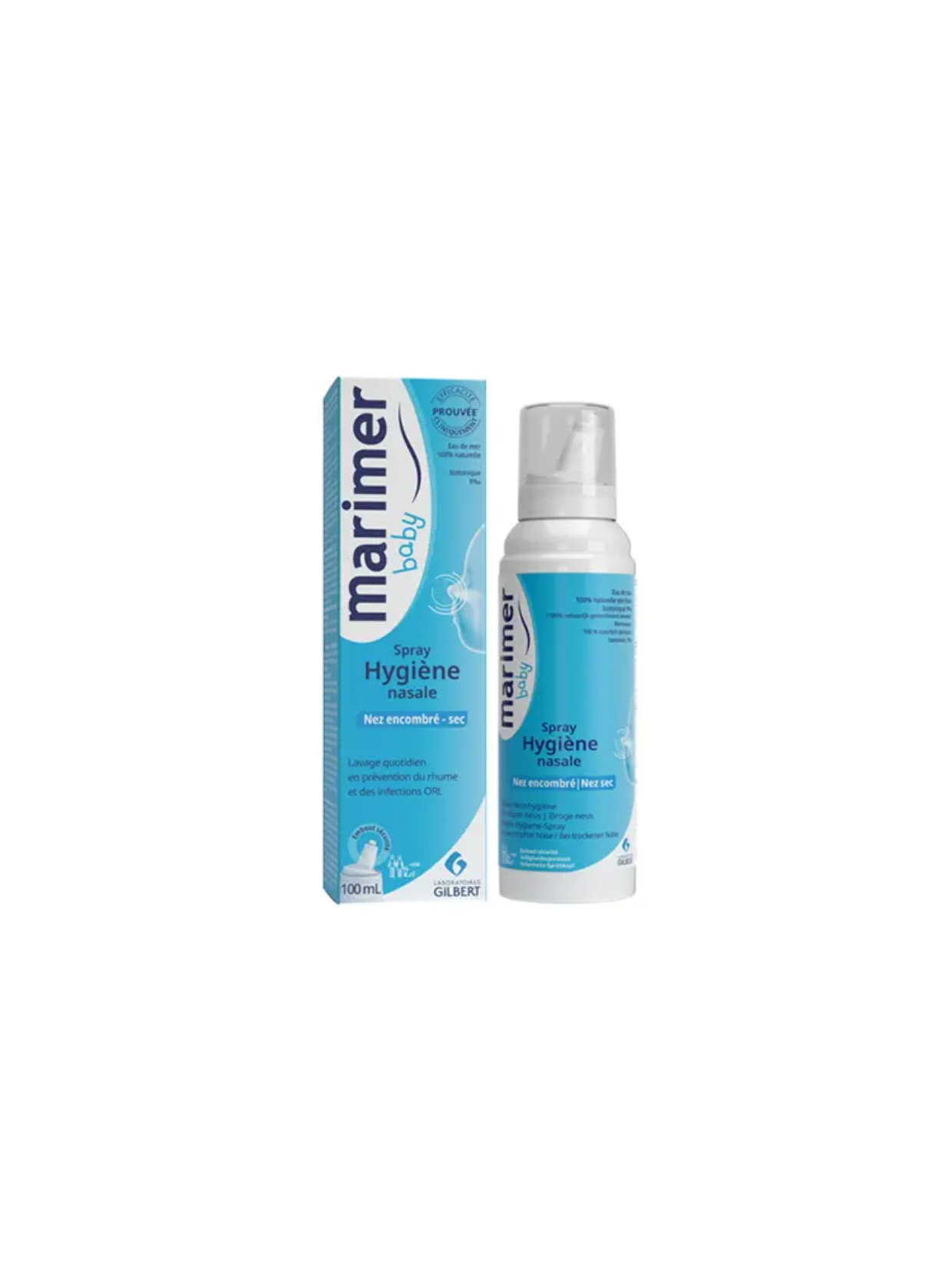 Marimer Baby Higiene Nasal Diária 100ml