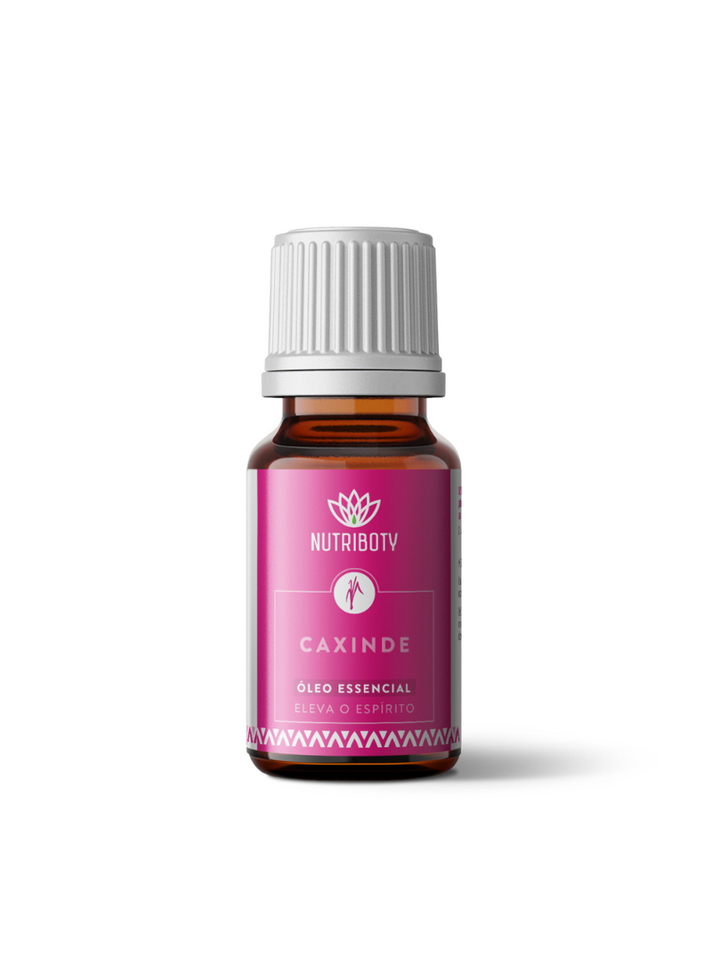 O Óleo Essencial de Caxinde da Nutriboty, 100% natural e sustentável, eleva o espírito através do seu aroma cítrico, dá energia, melhora a boa-disposição, ajuda na digestão e repele insectos. É usado pela indústria farmacêutica no fabrico de repelentes naturais e para controlo da oleosidade da pele e cabelo. Melhore o seu bem-estar e beneficie das vantagens da aromaterapia com os nossos óleos essenciais!