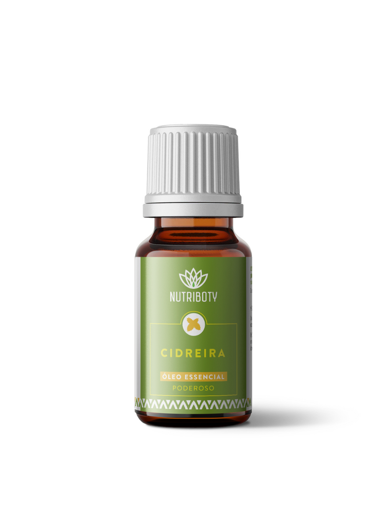 O Óleo Essencial de Erva-Cidreira da Nutriboty, 100% natural e sustentável, tem propriedades calmantes, analgésicas e relaxantes. Ajuda a aliviar a insónia, ansiedade e depressão. Contribui também para prevenir e controlar diversos outros males do dia-a-dia. Melhore o seu bem-estar e beneficie das vantagens da aromaterapia com os nossos óleos essenciais!