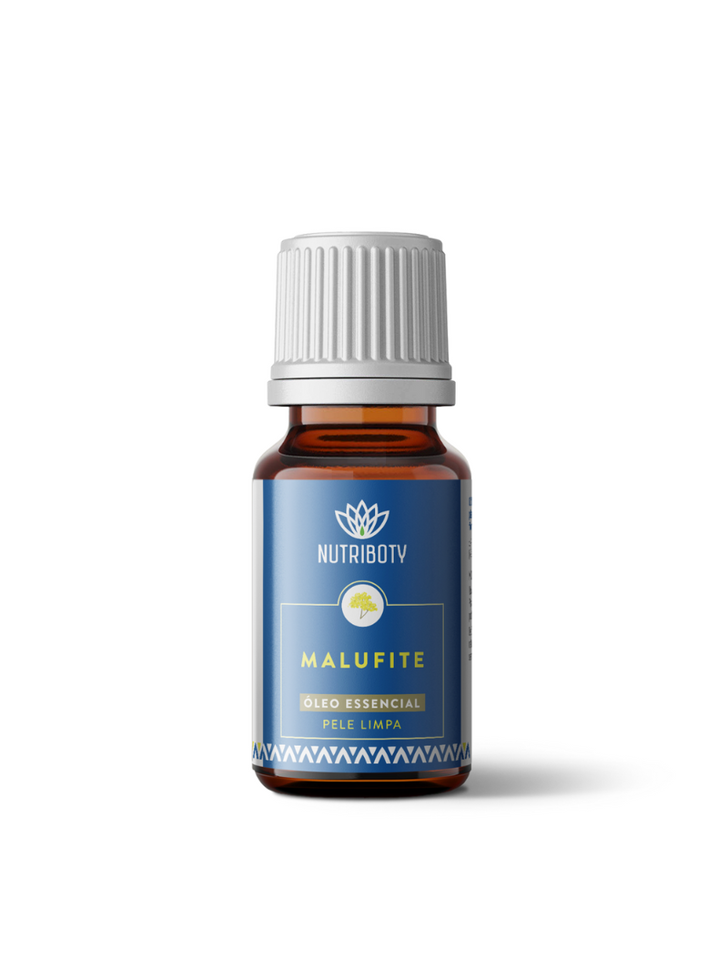O Óleo Essencial de Malufite da Nutriboty, 100% natural e sustentável, é a solução que procurava para uma pele limpa e saudável. Com propriedades antibacterianas, antifúngicas e antivirais, limpa e desinfeta a derme para a manter sempre saudável. Melhore o seu bem-estar e beneficie das vantagens da aromaterapia com os nossos óleos essenciais!