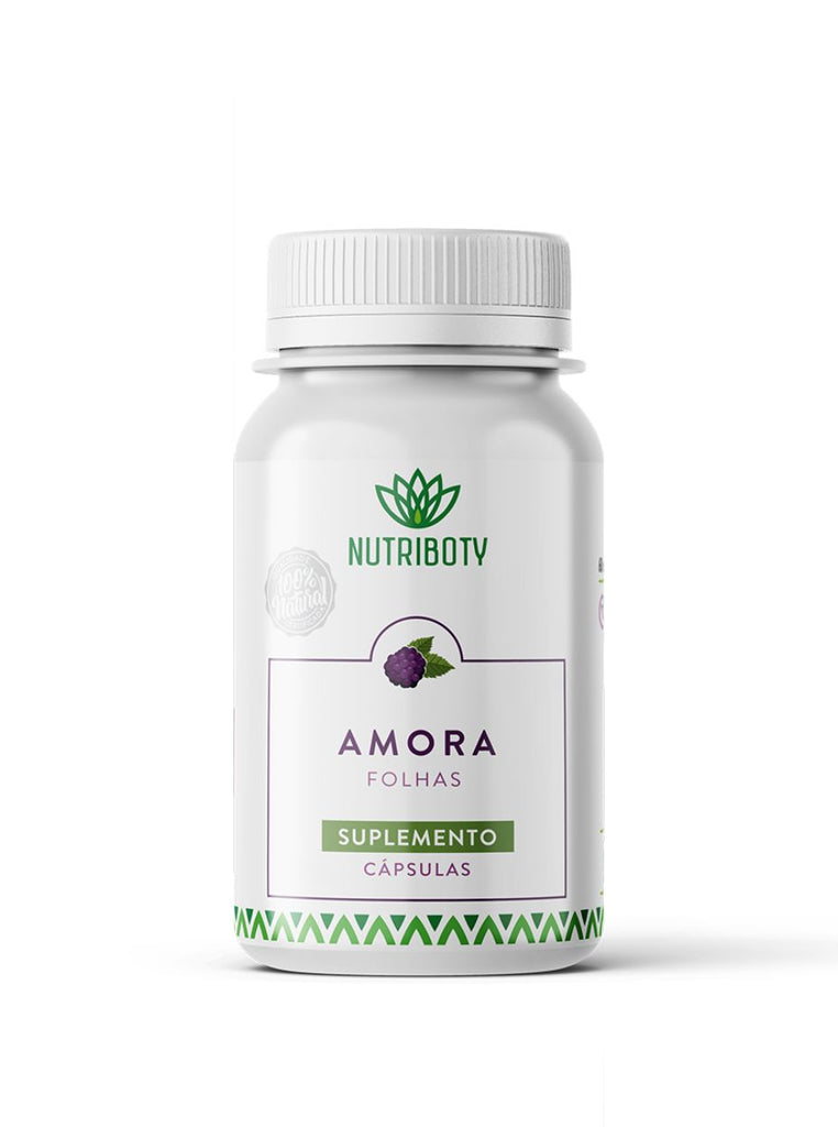 As Cápsulas Puras de Folha de Amora da Nutriboty, 100% naturais e sustentáveis, são uma ótima fonte de proteína de origem vegetal, vitamina C, vitaminas do complexo B, cálcio, magnésio e ferro. São ideais para prevenir e controlar a diabetes e a obesidade. Melhore a sua saúde e viva mais com os nossos suplementos!