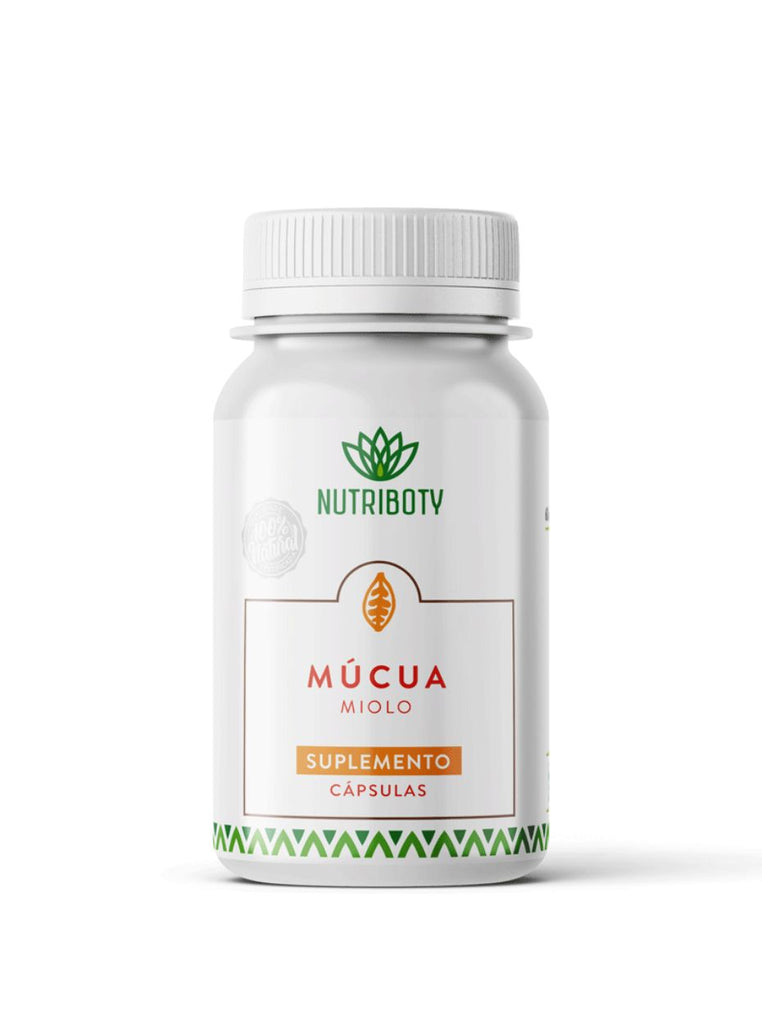 O Suplemento Natural de Miolo de Múcua da Nutriboty, 100% natural e sustentável, é excelente para fortalecer os ossos e prevenir gripes. O seu alto teor de fibras promove também a saúde intestinal. Contribui para prevenir, atenuar e controlar diversos males do dia-a-dia. Melhore a sua saúde e viva mais com os nossos suplementos!