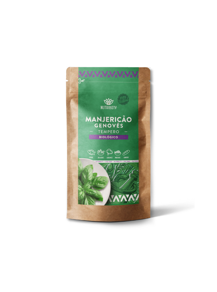 Descubra o sabor da Natureza com o manjericão genovês 100% biológico da Nutriboty. De aroma intenso e sabor levemente adocicado, é perfeito para elevar as suas criações culinárias a outro nível.