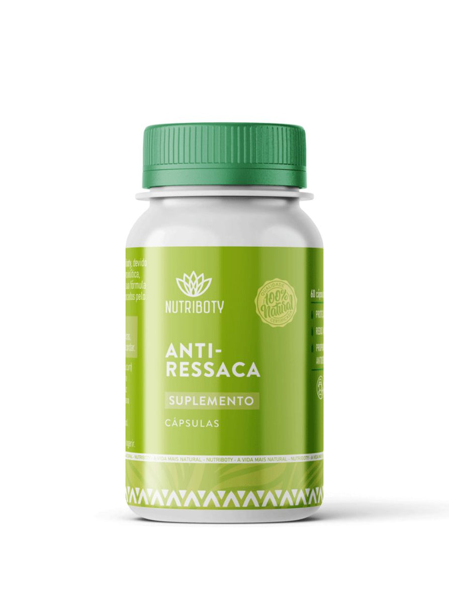 Suplemento Funcional Anti-Ressaca Cápsulas – Nutriboty Angola
