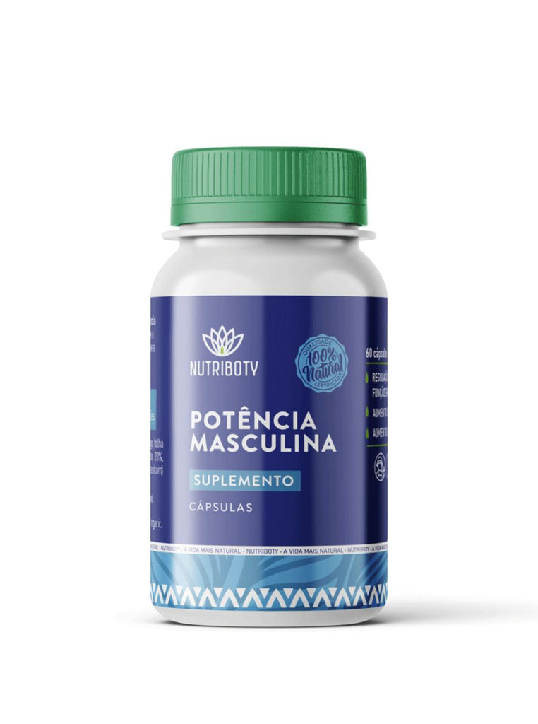 Suplemento Funcional Potência Masculina Cápsulas – Nutriboty Luanda